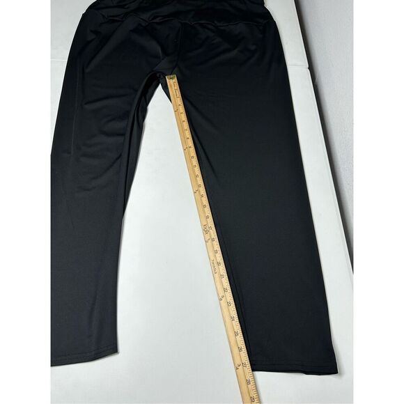 SHEIN Curve Women's Straight Leg Travelers Pants Black  Size 5X - Picture 3 of 12